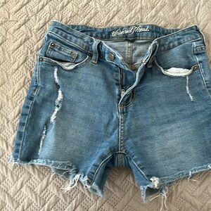 Women denim shorts